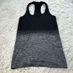 Lululemon Swiftly Tech Racerback Black / White / Black
